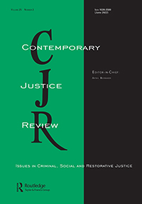 Cover image for Contemporary Justice Review, Volume 25, Issue 2, 2022