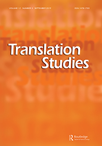 Cover image for Translation Studies, Volume 12, Issue 3, 2019