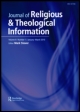 Cover image for Journal of Religious & Theological Information, Volume 3, Issue 2, 2000