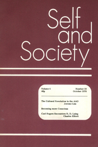 Cover image for Self & Society, Volume 6, Issue 10, 1978