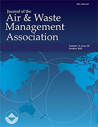 Cover image for Journal of the Air & Waste Management Association, Volume 73, Issue 10, 2023