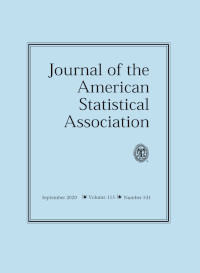 Cover image for Journal of the American Statistical Association, Volume 115, Issue 531, 2020