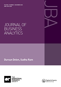 Cover image for Journal of Business Analytics, Volume 3, Issue 2, 2020