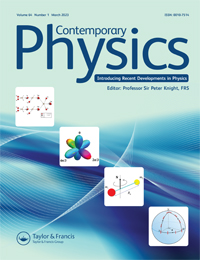 Cover image for Contemporary Physics, Volume 64, Issue 1, 2023