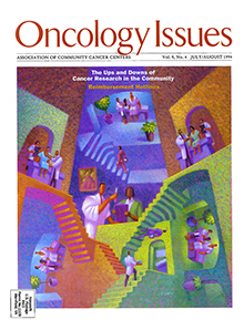 Cover image for Oncology Issues, Volume 9, Issue 4, 1994
