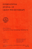 Cover image for International Journal of Group Psychotherapy, Volume 21, Issue 2, 1971