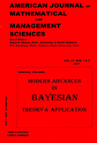 Cover image for American Journal of Mathematical and Management Sciences, Volume 27, Issue 1-2, 2007