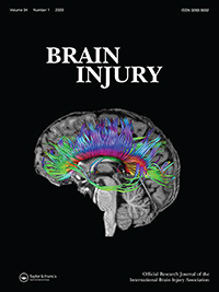 Cover image for Brain Injury, Volume 34, Issue 1, 2020