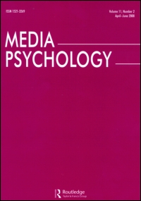 Cover image for Media Psychology, Volume 19, Issue 4, 2016