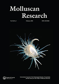 Cover image for Molluscan Research, Volume 38, Issue 1, 2018
