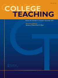 Cover image for College Teaching, Volume 69, Issue 4, 2021