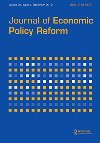 Cover image for Journal of Economic Policy Reform, Volume 22, Issue 4, 2019