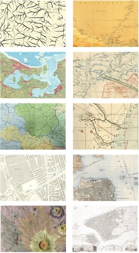 Figure 36. Map collection gallery of examples