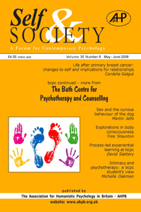 Cover image for Self & Society, Volume 35, Issue 6, 2008