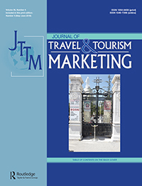 Cover image for Journal of Travel & Tourism Marketing, Volume 36, Issue 4, 2019