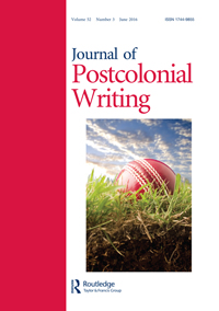 Cover image for Journal of Postcolonial Writing, Volume 52, Issue 3, 2016