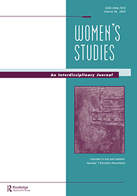 Cover image for Women's Studies, Volume 49, Issue 7, 2020