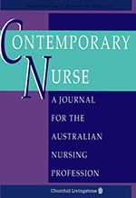 Cover image for Contemporary Nurse, Volume 2, Issue 3, 1993