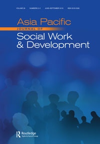 Cover image for Asia Pacific Journal of Social Work and Development, Volume 26, Issue 2-3, 2016