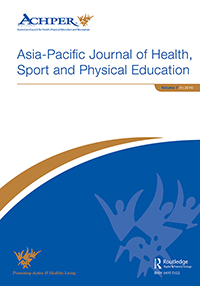 Cover image for Curriculum Studies in Health and Physical Education, Volume 7, Issue 1, 2016