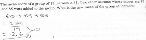 Figure 7. Example of number grabbing from S47