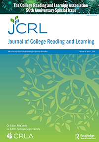 Cover image for Journal of College Reading and Learning, Volume 48, Issue 1, 2018