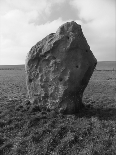 Fig. 5. Stone 5 (Smith’s no. 35b), West Kennet Avenue.