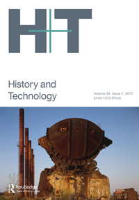 Cover image for History and Technology, Volume 33, Issue 1, 2017