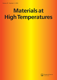 Cover image for Materials at High Temperatures, Volume 35, Issue 6, 2018