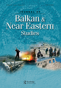 Cover image for Journal of Balkan and Near Eastern Studies, Volume 19, Issue 5, 2017
