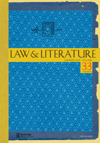 Cover image for Law & Literature, Volume 33, Issue 2, 2021