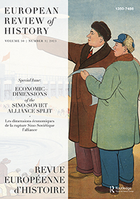 Cover image for European Review of History: Revue européenne d'histoire, Volume 30, Issue 3, 2023