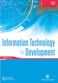 Cover image for Information Technology for Development, Volume 29, Issue 2-3, 2023