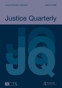 Cover image for Justice Quarterly, Volume 35, Issue 3, 2018