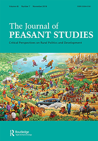 Cover image for The Journal of Peasant Studies, Volume 45, Issue 7, 2018