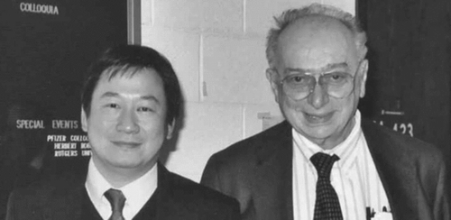 Figure 3 Pinyuen Chen and Milton Sobel. University of Connecticut, Storrs, December 10, 1990.