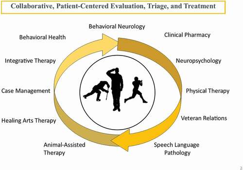 Figure 2. Depiction of Collaborative, Patient-Centered Evaluation, Triage, and Treatment.