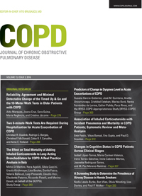 Cover image for COPD: Journal of Chronic Obstructive Pulmonary Disease, Volume 13, Issue 3, 2016