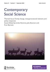 Cover image for Contemporary Social Science, Volume 15, Issue 3, 2020