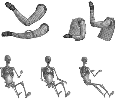 Fig. 2. Illustration of the M50-OS kinematic joints and repositioning model tree.