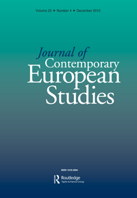 Cover image for Journal of Contemporary European Studies, Volume 23, Issue 4, 2015