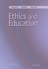 Cover image for Ethics and Education, Volume 18, Issue 2, 2023
