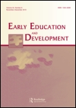 Cover image for Early Education and Development, Volume 25, Issue 8, 2014