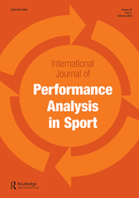 Cover image for International Journal of Performance Analysis in Sport, Volume 22, Issue 1, 2022