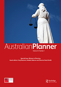 Cover image for Australian Planner, Volume 54, Issue 1, 2017