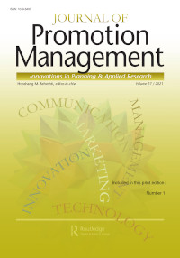 Cover image for Journal of Promotion Management, Volume 27, Issue 1, 2021