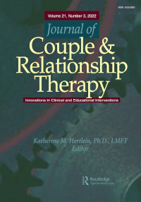 Cover image for Journal of Couple & Relationship Therapy, Volume 21, Issue 3, 2022