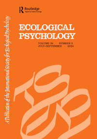Cover image for Ecological Psychology, Volume 36, Issue 3, 2024