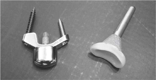 Figure 18. The Maestro wrist arthroplasty, Biomet.