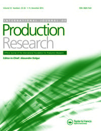 Cover image for International Journal of Production Research, Volume 51, Issue 23-24, 2013